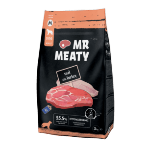 Mr Meaty Teletina s puretinom – suha hrana za odrasle pse
