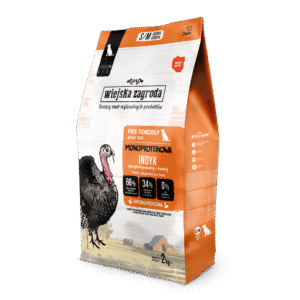 Wiejska Zagroda Monoprotein puretina – suha hrana za pse (2 kg)