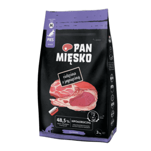 Pan Mięsko Teletina s janjetinom (M granule) – suha hrana za starije i senior pse
